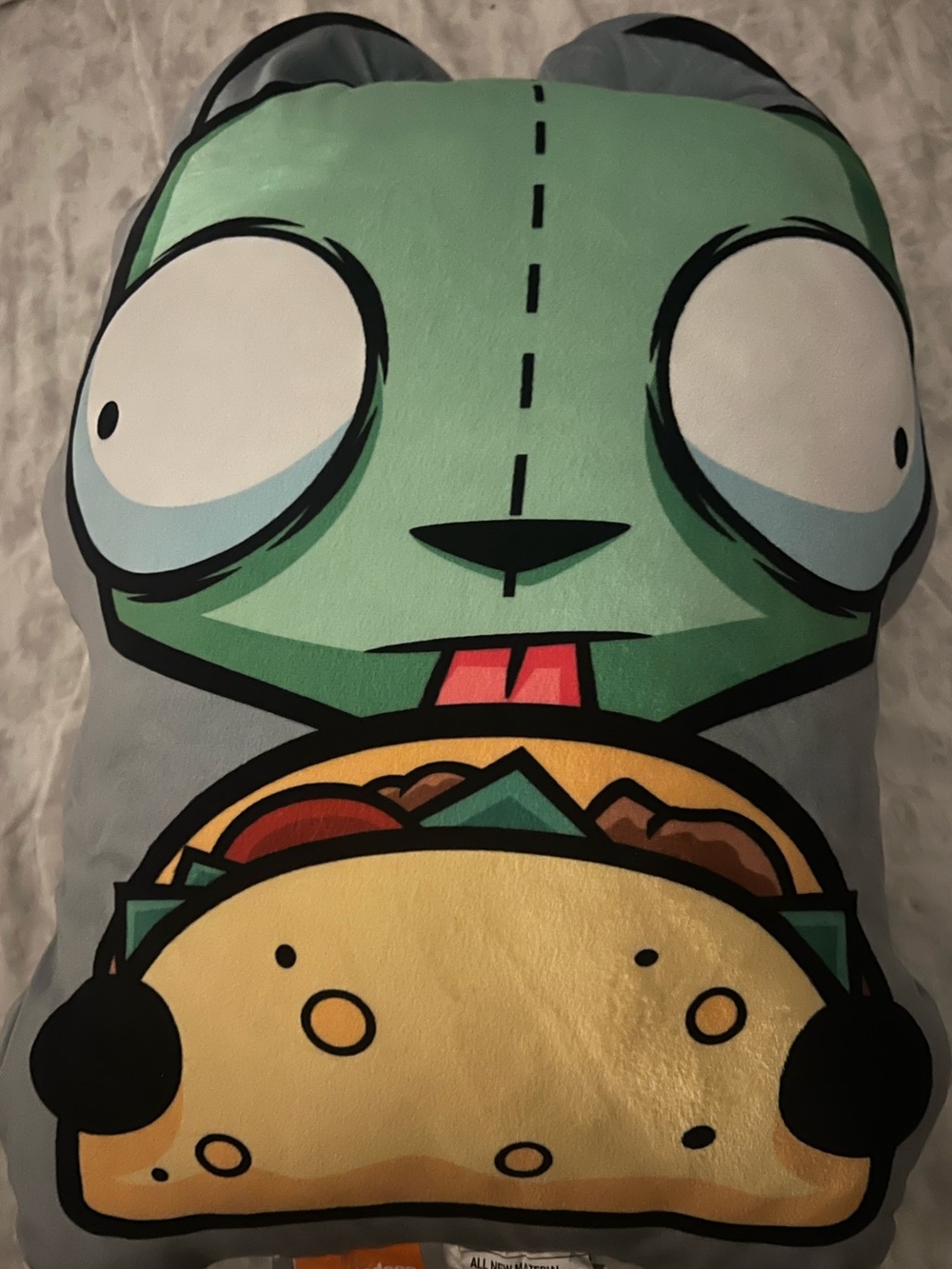 Large Invader Zim Taco Time Gir Pillow